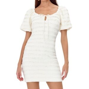 NWT Adelyn Raye Aina Textured Mini Dress